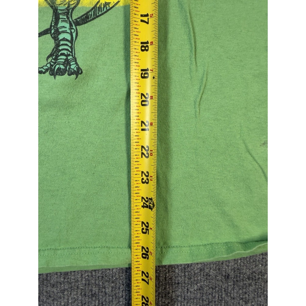T-MEX Tyrannosaurus Rex Mens Size L Graphic T-Shirt Funny Sombrero Maraca Party - Picture 4 of 6